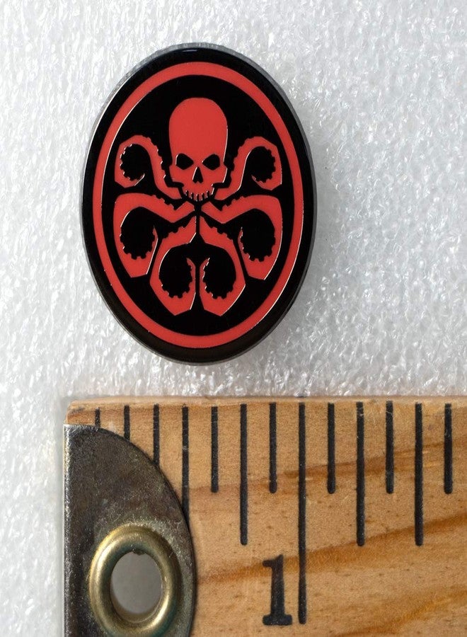 Ata-Boy Hydra Pins, Hydra Insignia Enamel pins for backpacks - Marvel Comics Gifts & Merchandise… - Image 3
