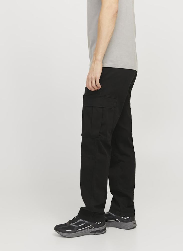 JACK & JONES - Drawstring Pocket Detail Cargo Pants - Image 1