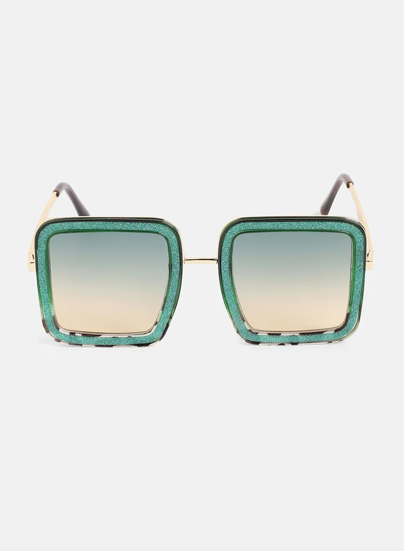 صوص هاوت Gradient Oversized Sunglasses - Multicolour
