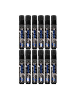 Bravo Permanent Marker Round Tip Black (12 Pieces)  - Image 1