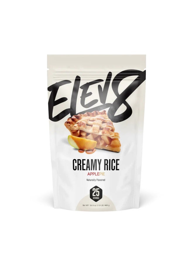 Elev8 Creamy rice Dairy free and gluten free Apple Pie 868g - Image 1
