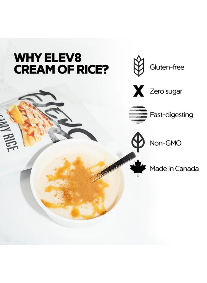 Elev8 Creamy rice Dairy free and gluten free Apple Pie 868g - Image 2