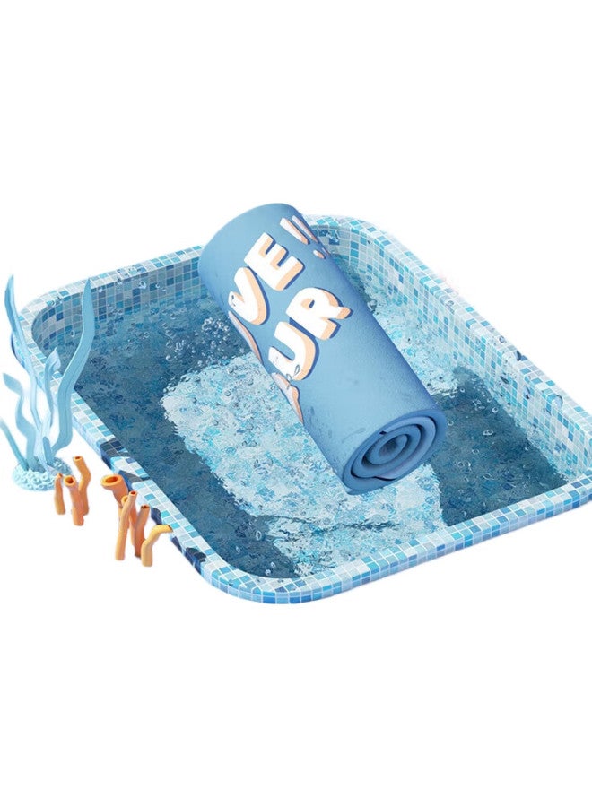Xtep Children'S Swimming Towel, Boys And Girls Quick-Drying Absorbent Towel, Beach Towel, Warm Bathrobe F239013 - Image 3