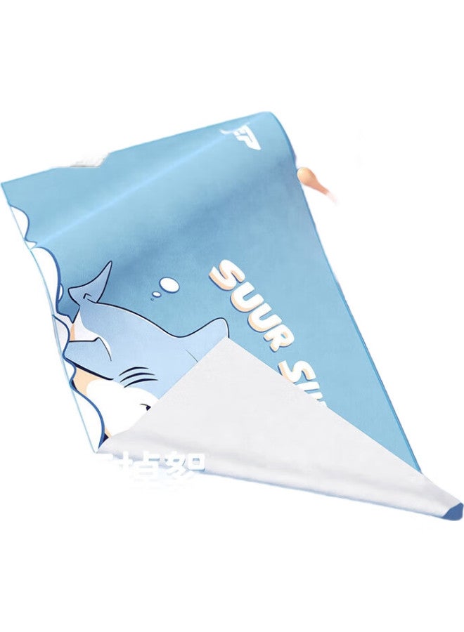Xtep Children'S Swimming Towel, Boys And Girls Quick-Drying Absorbent Towel, Beach Towel, Warm Bathrobe F239013 - Image 1