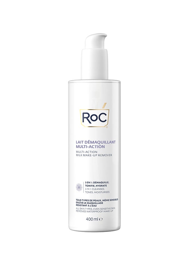 RoC Multi Action Make Up Remover Milk 400Ml - Image 1