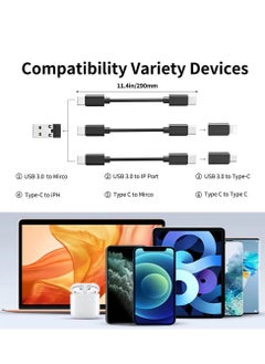تركس ترافيل ستايل TRX 9 في 1 كابل شحن USB متعدد الوظائف ومجموعة بطاقات Sim  - Image 2