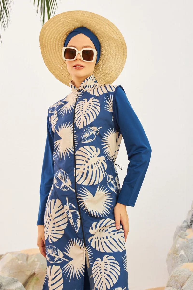 Remsa Mayo Remsa Swimsuit Fully Covered Hijab Swimsuit Swimsuit TD223-518