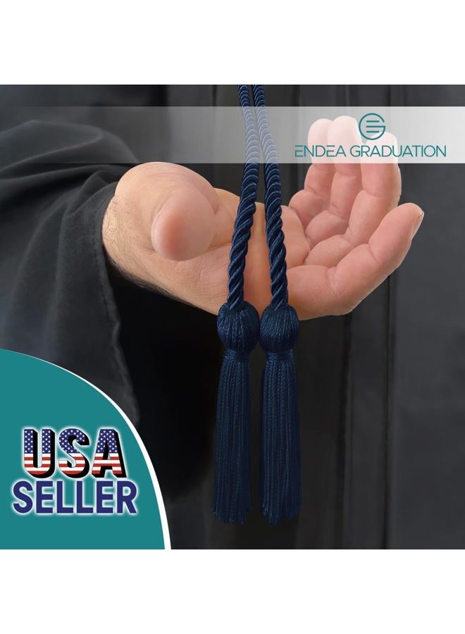 Endea Graduation Double Honor Cord (Navy Blue) - Image 2