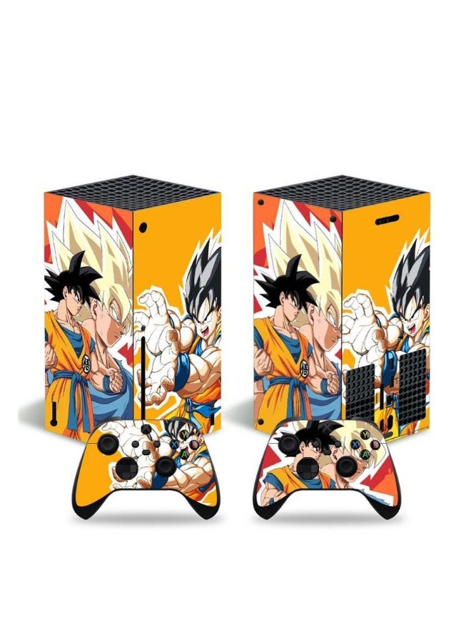 Beauenty XBOX series X console sticker Dragon Ball style sticker