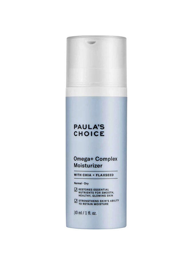 PAULA'S CHOICE Omega+ Complex Serum 30ml With Hyaluronic Acid, Fatty Acids And Ceramides, Lightweight Hydration For Fine Lines And Dryness, Fragrance Free And Paraben Free,Suitable For All Skin Types  - Image 1