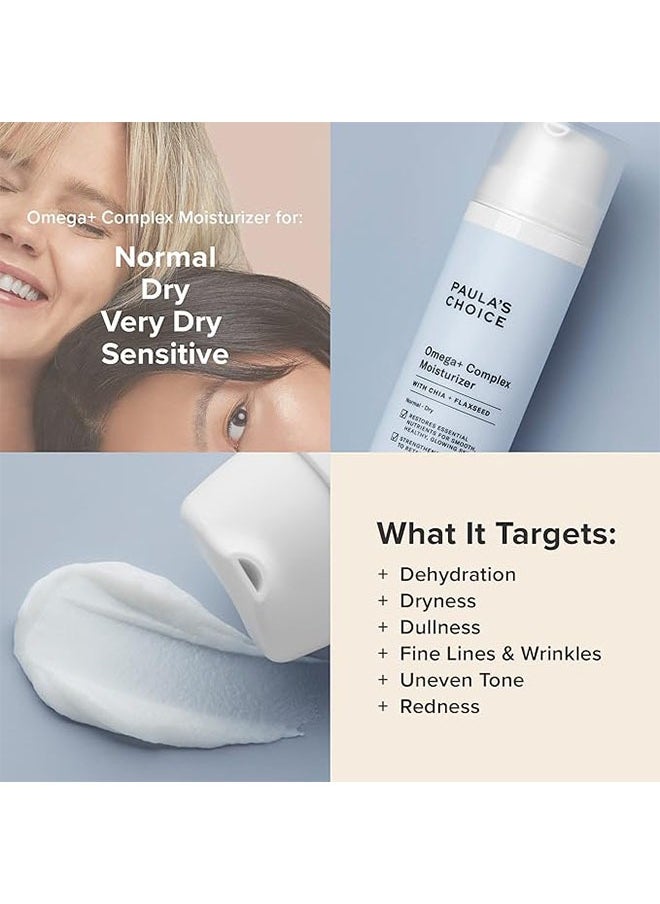 PAULA'S CHOICE Omega+ Complex Serum 30ml With Hyaluronic Acid, Fatty Acids And Ceramides, Lightweight Hydration For Fine Lines And Dryness, Fragrance Free And Paraben Free,Suitable For All Skin Types  - Image 2