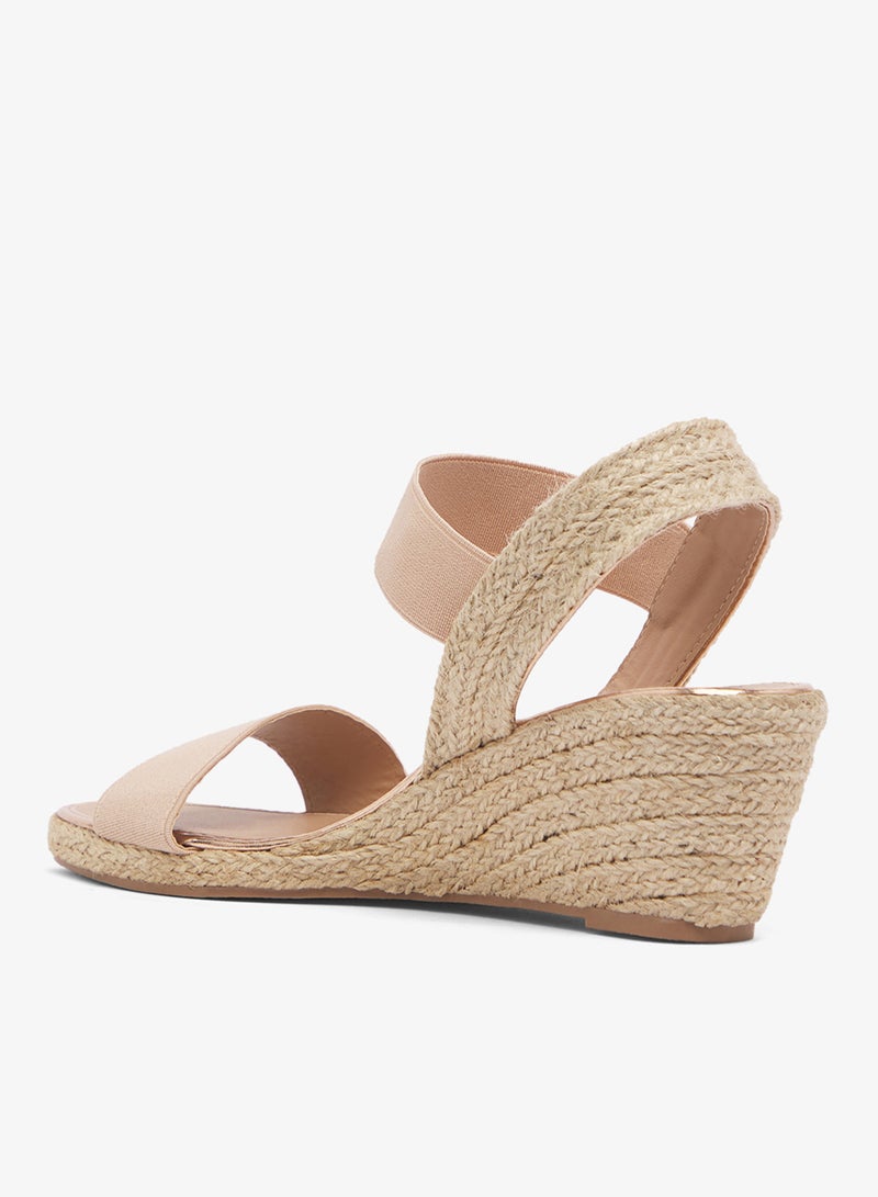 Savannah Collection Mid Wedged Casual Sandal - Image 3