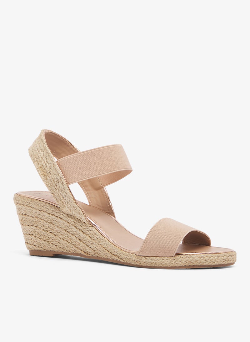 Savannah Collection Mid Wedged Casual Sandal - Image 2