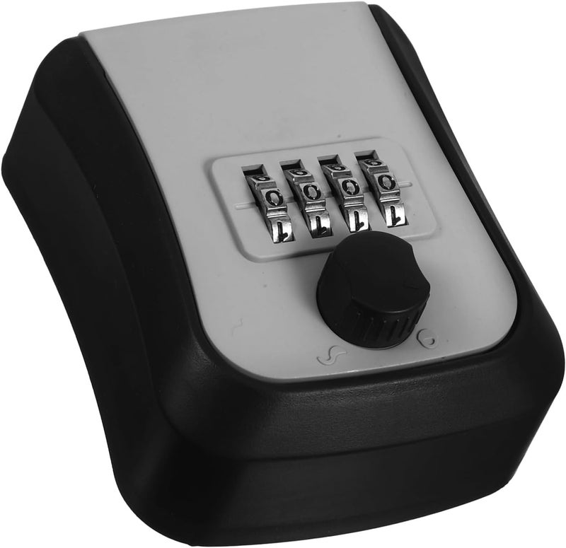 Gadpiparty Wall Mount Key Lock Box Code Waterproof Plastic Key Holder Safe for Outdoor Use Resettable Combination Lock Box - Image 1