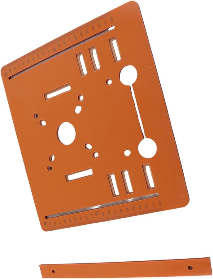 Woodworking Cutting Base Plate 28x25cm with Clear Scales for 90 and 45 Degree Cuts - Image 5