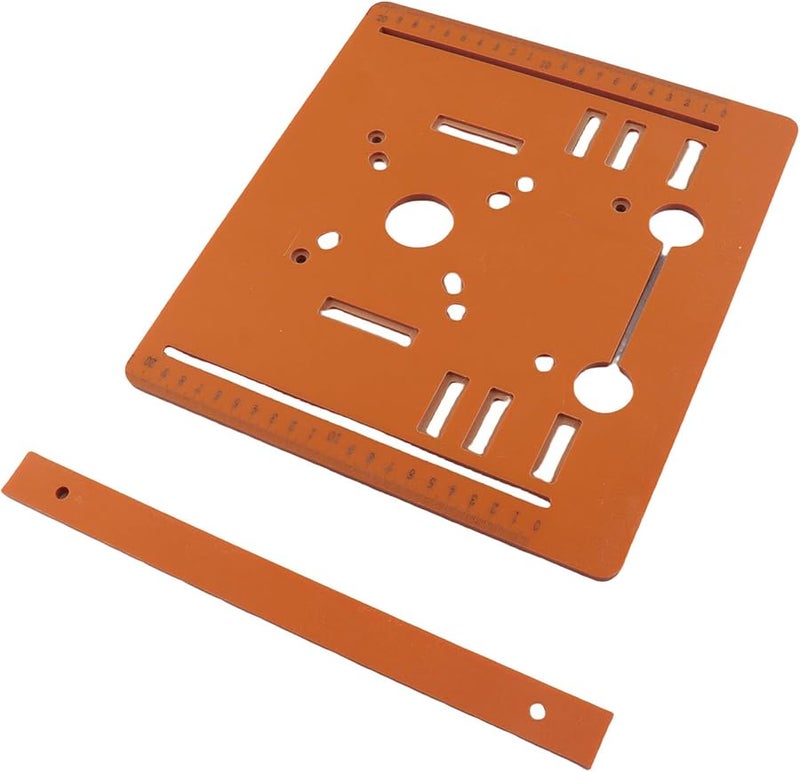 Woodworking Cutting Base Plate 28x25cm with Clear Scales for 90 and 45 Degree Cuts - Image 4