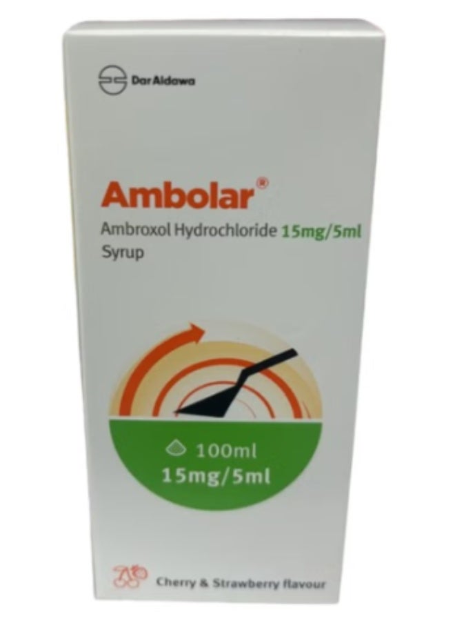 Ambolar Cough Syrup - 100ml - Image 1
