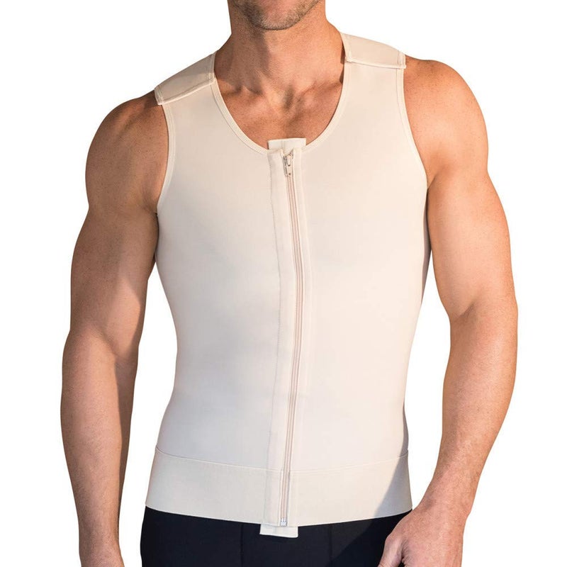 MARENA MV Stage 1 Mens Adjustable Sleeveless Compression Vest PostSurgery Support Garment