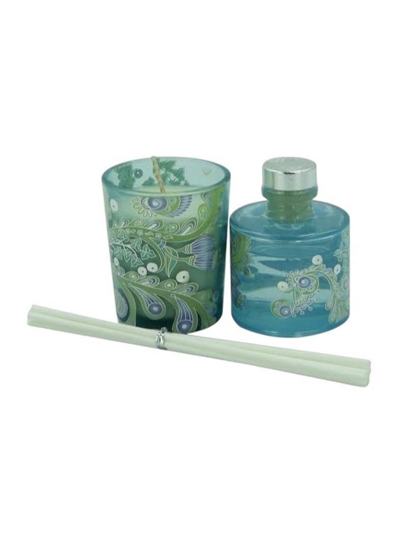 BABAZAM Scented Candle Set Blue  - Image 2
