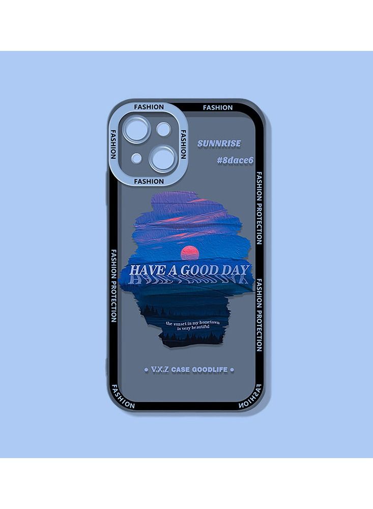 Loquat Back Cover Printed TPU Protective Mobile Phone Case for iPhone