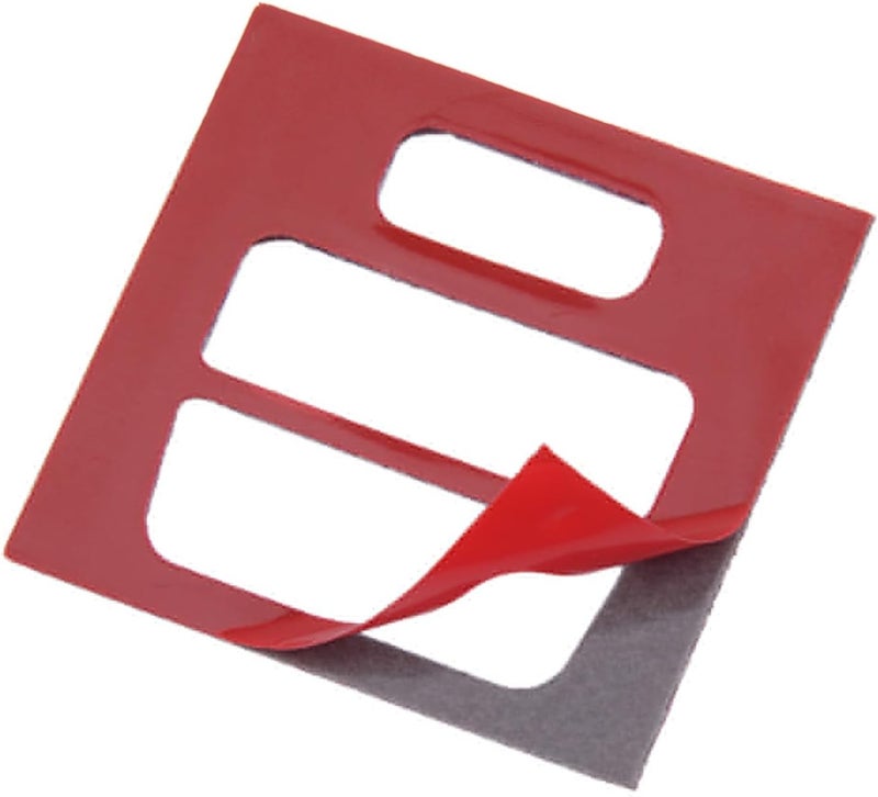 DEMULAX Red Carbon Fiber Air Conditioner Outlet Cover Trim - Image 2