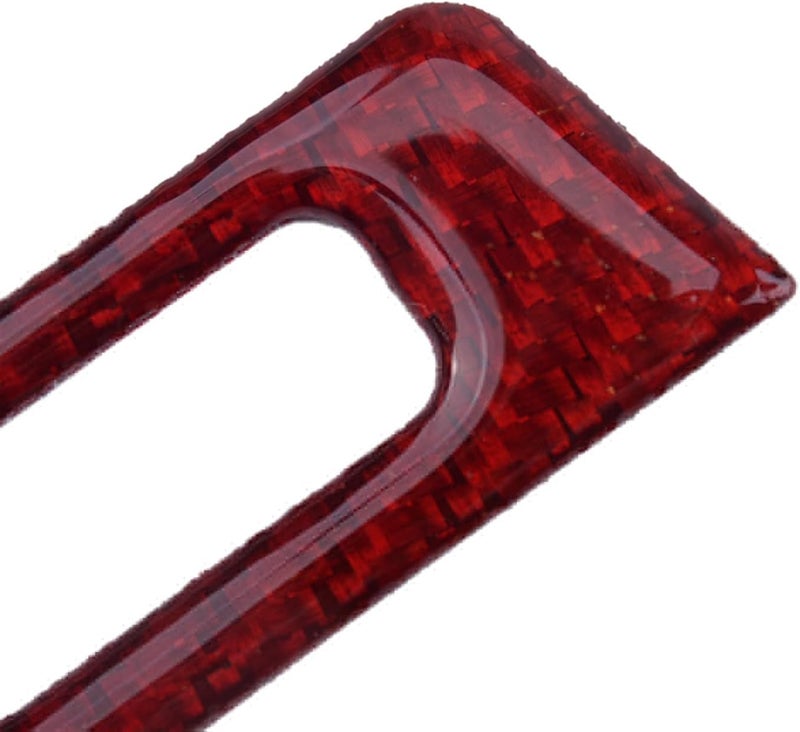 DEMULAX Red Carbon Fiber Air Conditioner Outlet Cover Trim - Image 5