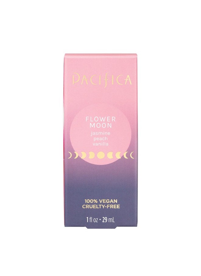 Pacifica Pacifica Beauty Flower Moon Spray Perfume, Fragrances, Passion, Euphoria, Jasmine, Peach, Vanilla, Musk, Spray Perfume, Clean Perfume, Parfum, Eau de Toilette, Vegan, 1 fl oz (1 Count)  - Image 3