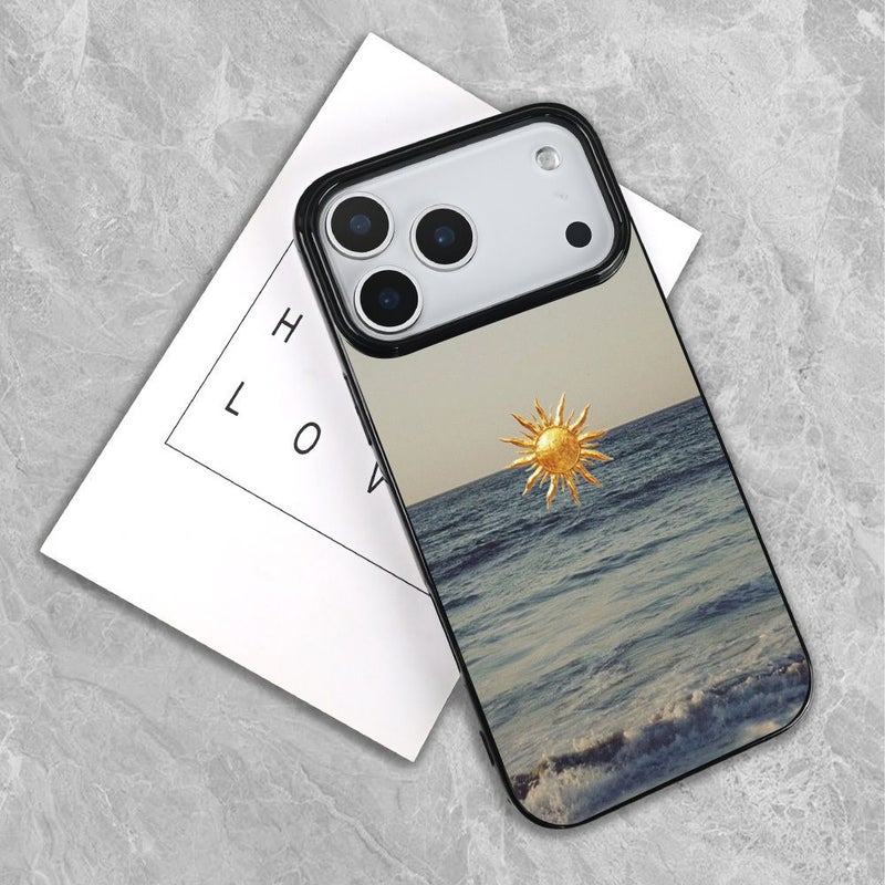 Phone Case For iPhone 11 Mixed Color 2 Seascape Sunrise Pattern 2D Printed Premium Elegant Design Durable Scratch Resistant Drop Proof - Image 4