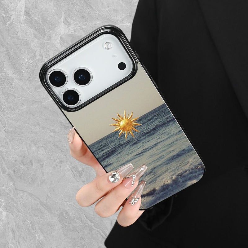 Phone Case For iPhone 11 Mixed Color 2 Seascape Sunrise Pattern 2D Printed Premium Elegant Design Durable Scratch Resistant Drop Proof - Image 5