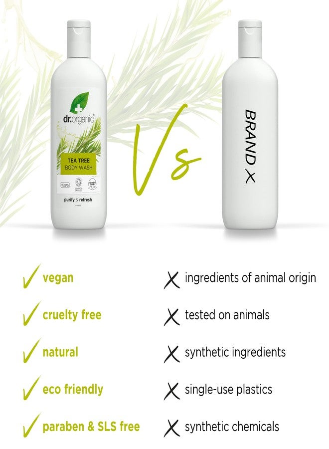 dr.organic Organic Doctor Organic Tea Tree Body Wash, 8.5 fl.oz. - Image 2