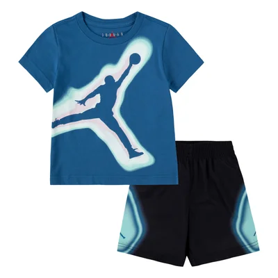 Nike Kids' Air Heat Map T-Shirt And Shorts Set