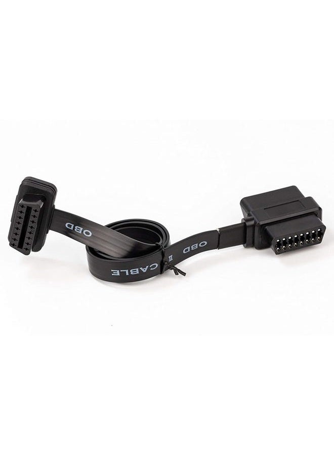 YPP OBD II Pass-Through J1962M/F to J1962F Ribbon Splitter Cable 1 Male to 2 Female - Image 2
