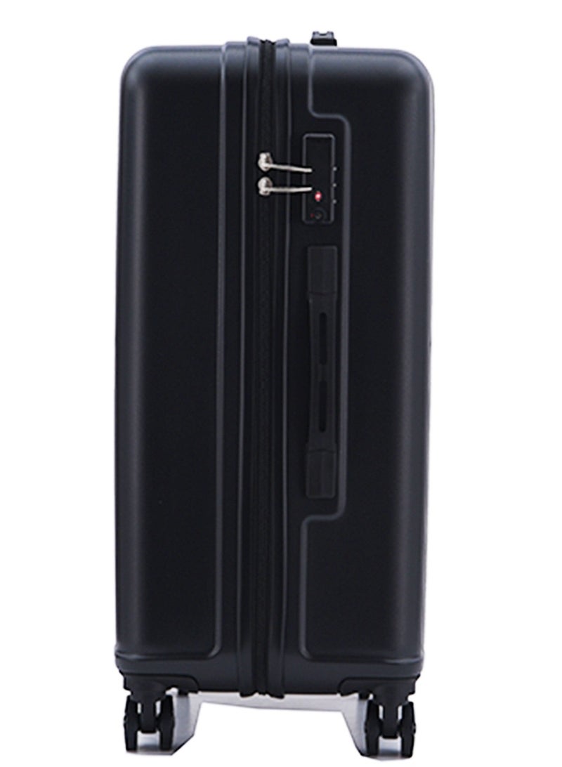 AMERICAN TOURISTER Skytrac DW V2 Suitcase, Check-In Size 68 cm / 25 inch, 4 Spinner Wheels, Hard Top, Polypropylene, Black|TSA Combination Lock|Scratch & Impact Resistant Material - 3 Years Global Warranty - Image 2