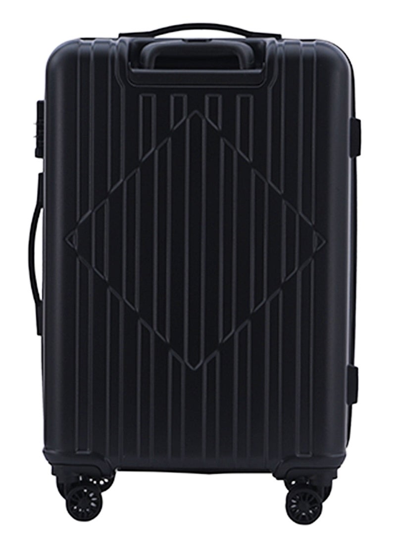 AMERICAN TOURISTER Skytrac DW V2 Suitcase, Check-In Size 68 cm / 25 inch, 4 Spinner Wheels, Hard Top, Polypropylene, Black|TSA Combination Lock|Scratch & Impact Resistant Material - 3 Years Global Warranty - Image 4