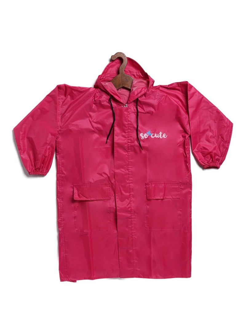 Rupa Unisex Kid's Maxi Coat (RUPJ4A_Pink - Image 1