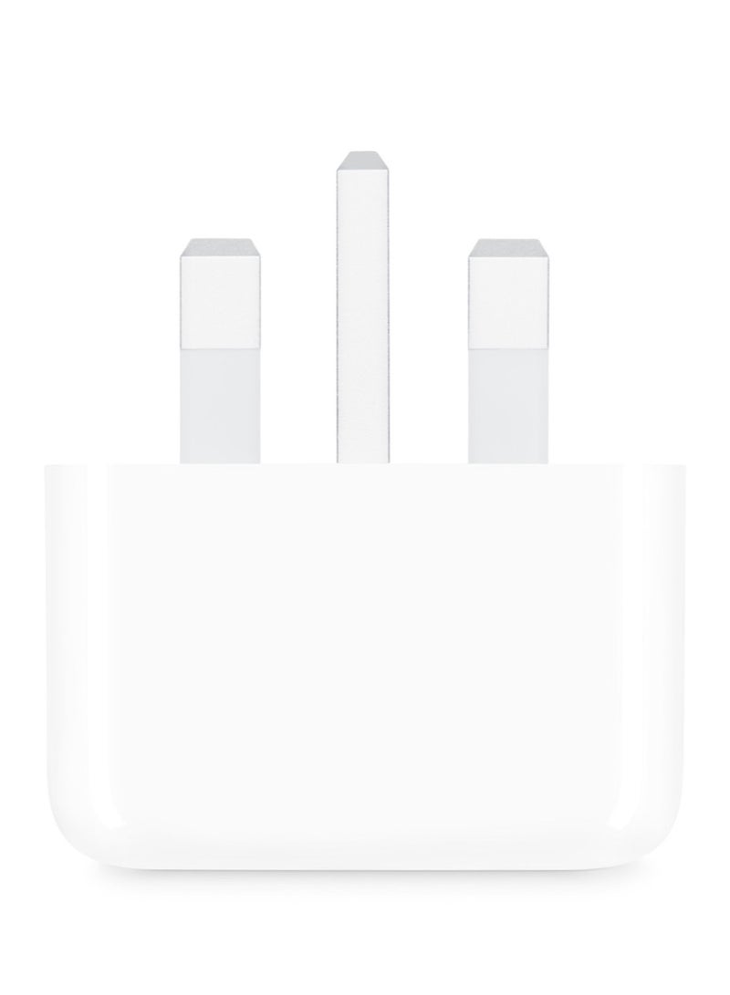 Apple 20W USB-C Power Adapter (MHJF3B) – Fast Charging Wall Charger, UK 3-Pin Plug - Image 3