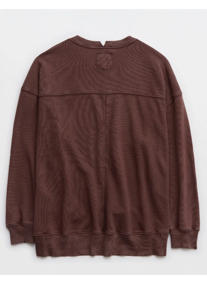 آري من امريكان ايجل Aerie The Chill Crew Sweatshirt