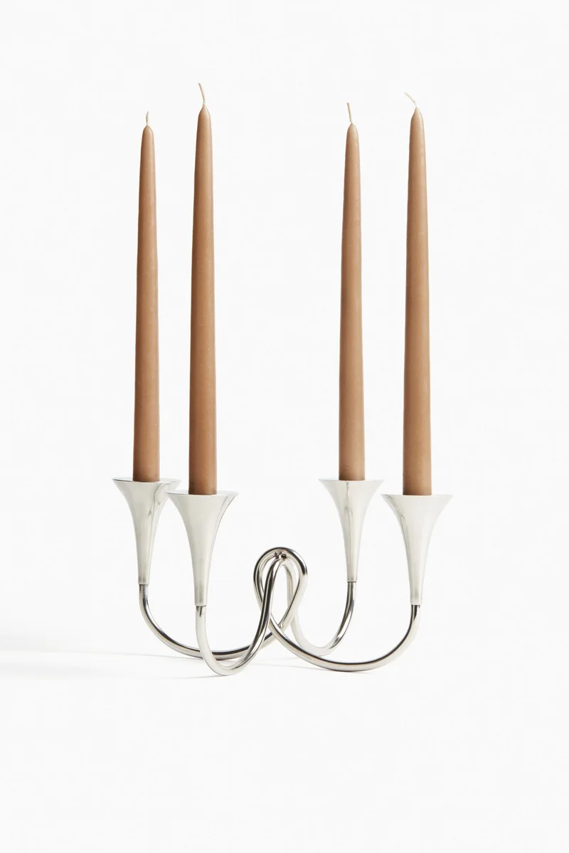 اتش اند ام شمعدان معدني