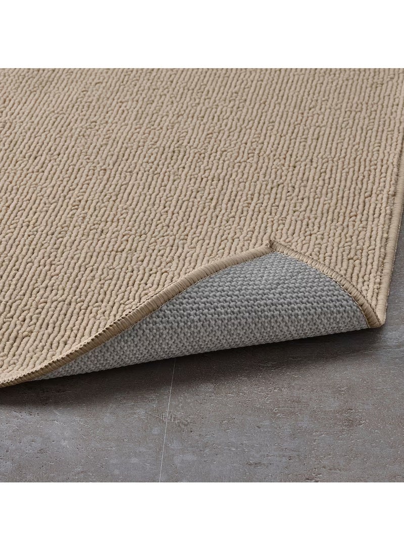 Selecto Hub Bath Mat Quick-Drying, 100% Polyester and Latex Backing Beige, 40 x 60 cm - Image 4