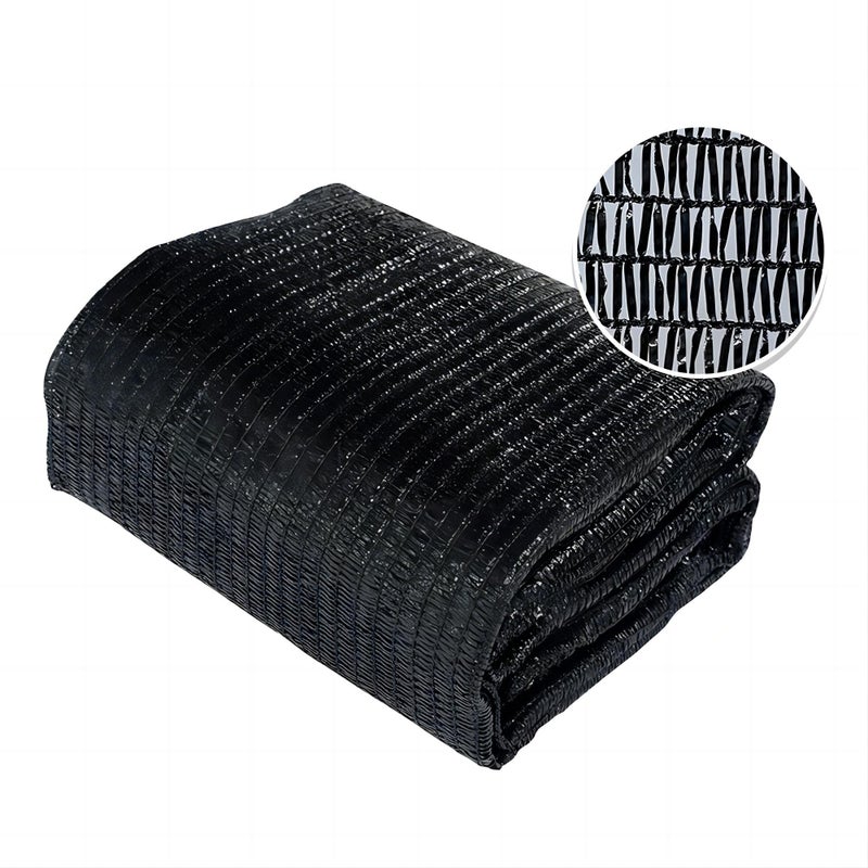 Agfabric Agfabric 30% Sun-Block Shade Cloth 6x8ft Net Mesh Shade with Clips for Garden Patio&Plants, Black  - Image 1