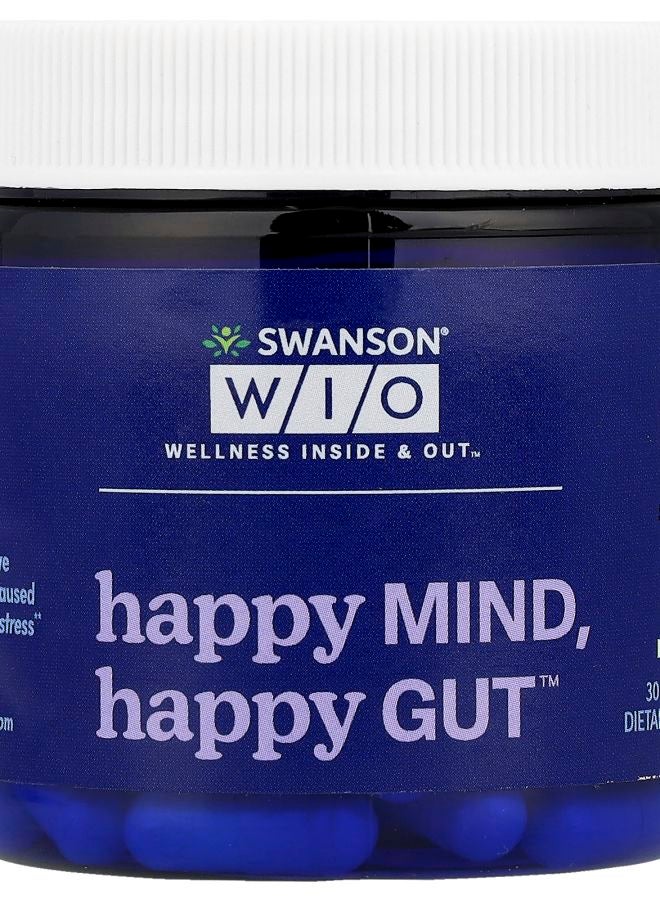 Happy Mind Happy Gut™ 30 Veggie Capsules