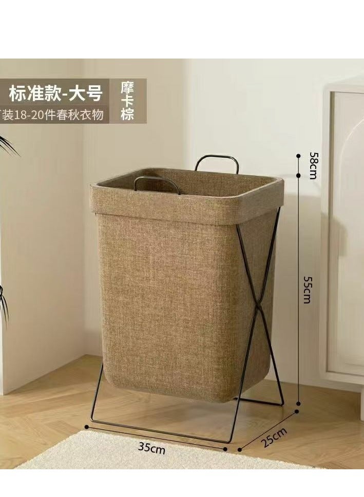Folding cotton storage basket 55 × 25 × 35