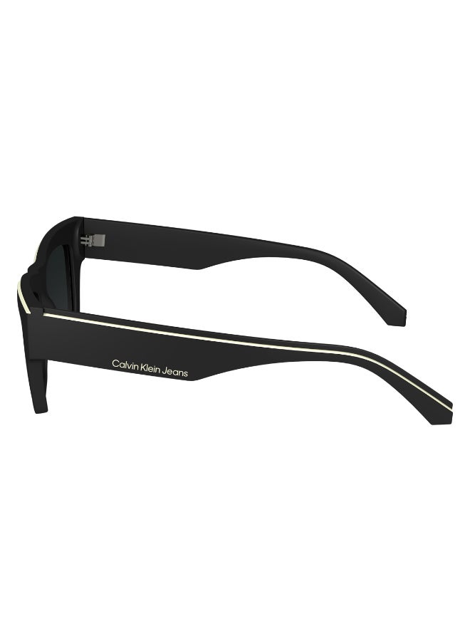 Calvin Klein Jeans نظارات شمسية كاملة الإطار من كالفن كلاين جينز CKJ24602S 5217 (001) سوداء - Image 4