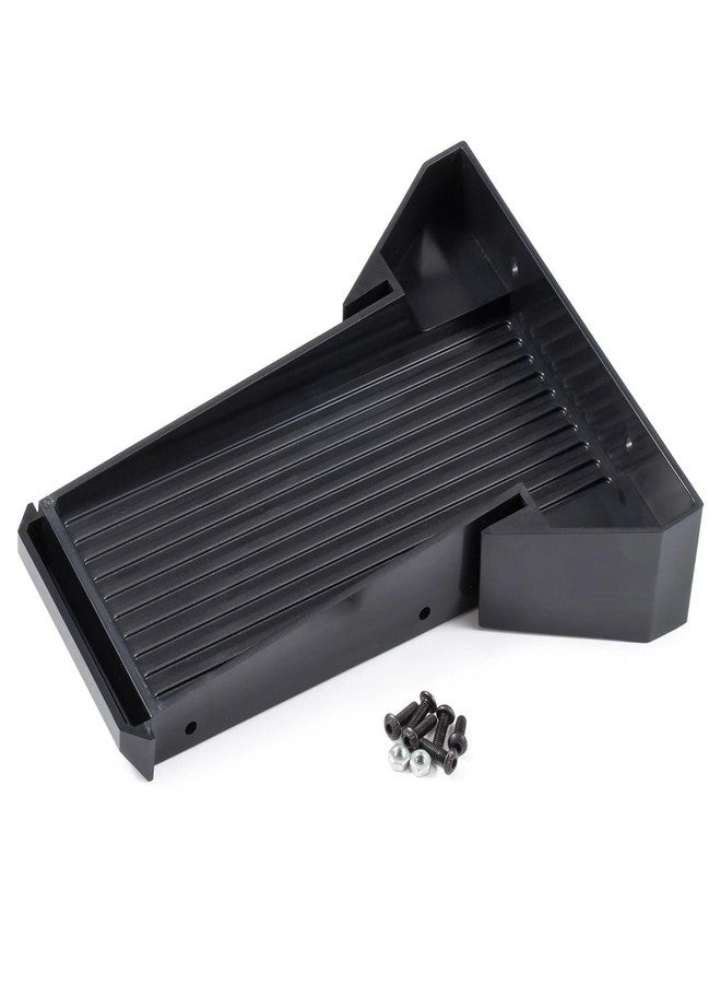 CobraCrawler 1/10 LCG Crawler Cheater Bed RC Rock Truck ABS Molded Bed Black/Yellow/Green for Gspeed G-Shot V3 V4 FS Chassis Power Wagon Mojav Body Cab (Black) - Image 2