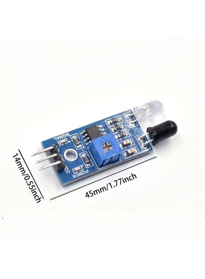 2 قطعة من وحدة استشعار تجنب العوائق بالأشعة تحت الحمراء لمتابعة الخط لروبوت Arduino DIY - Image 2