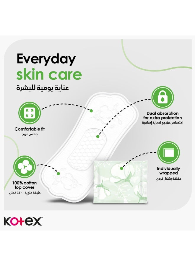 كوتكس فوط صحية كوتكس  54 فوطه قطنية طبيعية - Image 4