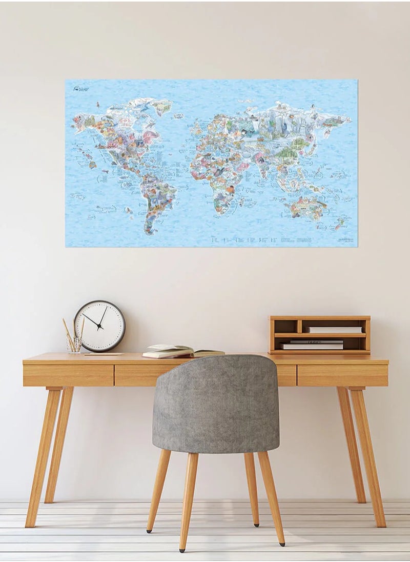 Awesome Maps Awesome Maps - Dive Map Poster - 97.5x56cm  - Image 2