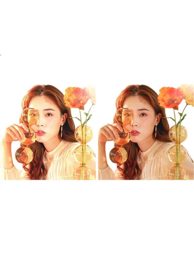 AMBITFUL Ambitful Photography Flag Board, Softbox, Softbox Screen, Softbox Paper, Sulfuric Acid Tallow Paper Flag Board Frame, Small Softbox, Advertising Screen, Shooting Props Stand, 76*91Cm Single Light-Modulating Cloth - Image 2