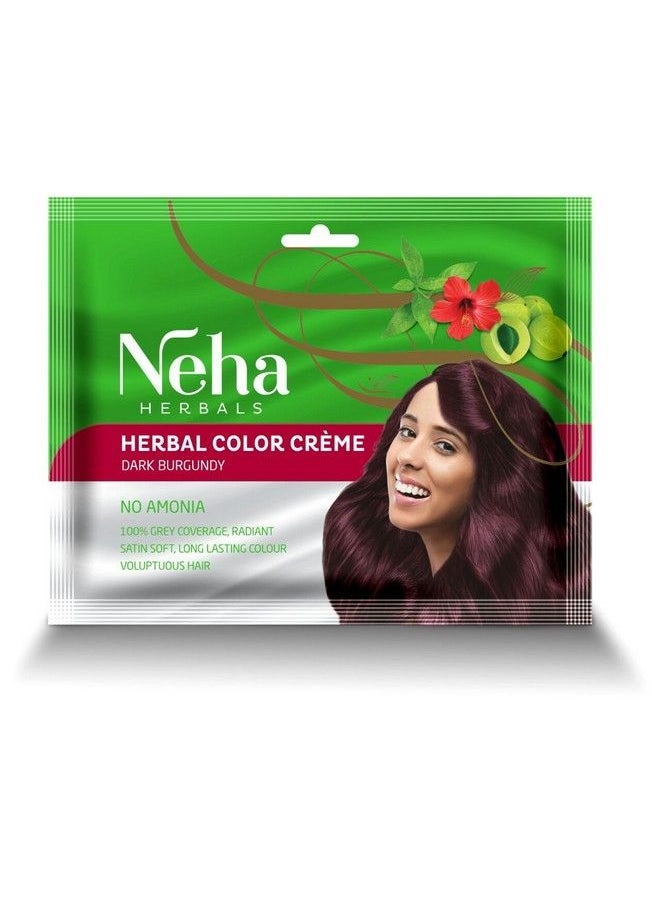 Neha Herbal Neha Color Crème Burgundy 15Ml (Pack Of 10)  - Image 2