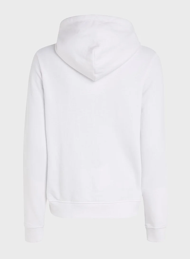 TOMMY JEANS Logo Pocket Detail Hoodie
